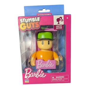 Stumble Guys Barbie -''Fan Guy" Limited Edition Action Figure- Brand New-Sealed